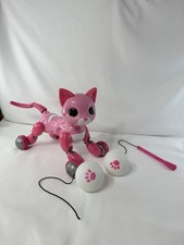 Zoomer Kitty Pink Tabby Cat
