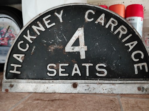 Hackney carriage taxi - carriage,