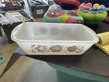 Vintage Glasbake Milk Glass