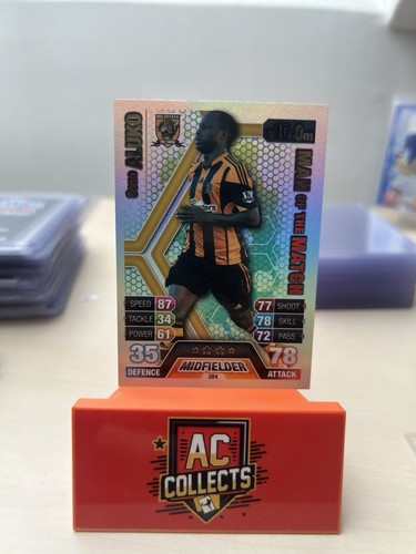 Match attax man of - 13/14,
