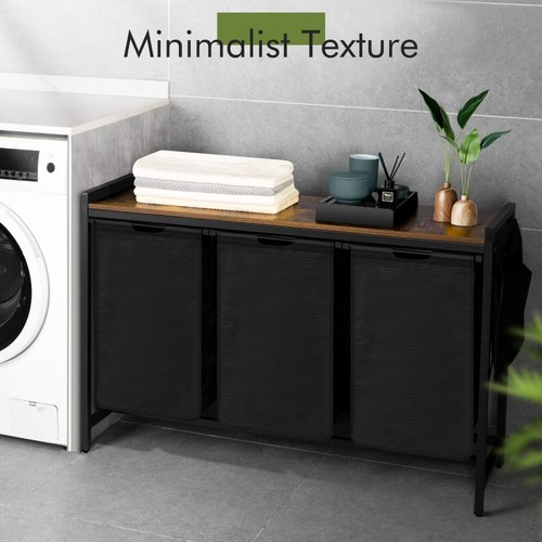 Laundry basket compartments - basket, 3-compartments