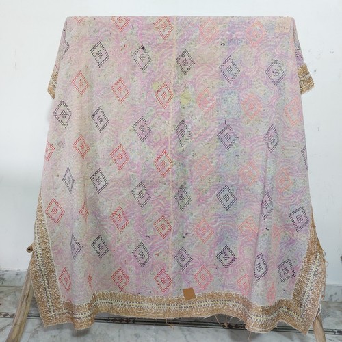 Boho kantha quilt vintage - kantha,