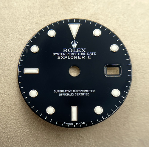 Rolex explorer black dial - rolex, ii