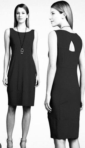 Eileen fisher black keyhole - eileen,