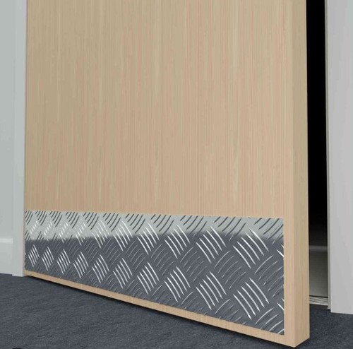 Aluminium chequer tread plate - aluminium,