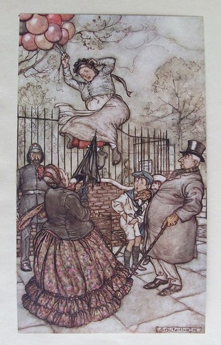 Old print arthur rackham - old, by