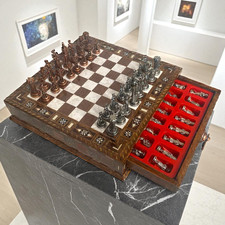 Antique Chess Set Handmade