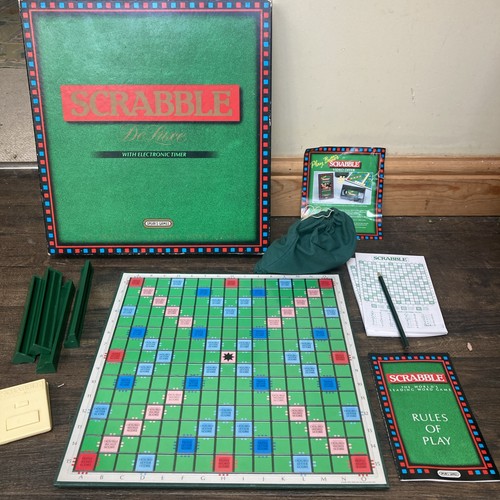 Vintage scrabble deluxe - scrabble,