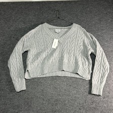 Pink Rose Sweater Womens Small