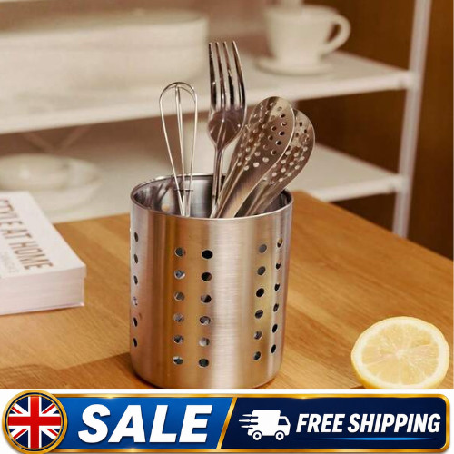 Stainless steel cutlery stand - stainless,