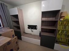 John Lewis shelving and TV