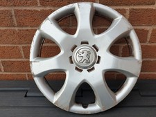 Single Peugeot 107 14" Wheel Trim Genuine Original Hub Cap