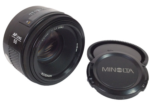 Minolta 50mm 7 prime - af, f/1.7