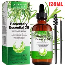 Rosemary Oil Hair Growth Essential Skin Care Hair Loss 100% Natural Pure 120ml