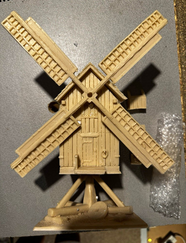28mm hovels unpainted - unpainted, windmill