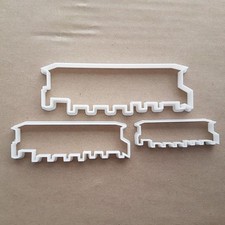 Static Caravan Holiday Home Shape Cookie Cutter Dough Biscuit Fondant Sharp