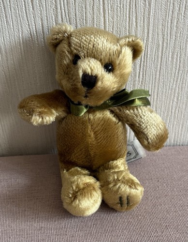 Harrods golden teddy bear - harrods,