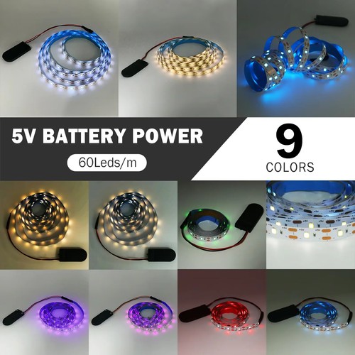 Battery powered led strip - battery,