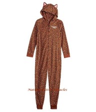 Leopard Girl One Piece Pajamas
