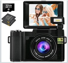 Digital Camera 30 MP 2.7K Full