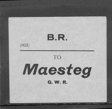 BARRY RAILWAY (BR) Luggage