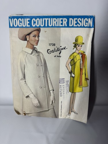 Vintage 1960s vogue - 1960s, couturier