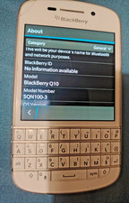 BlackBerry Q10 4G LTE - White