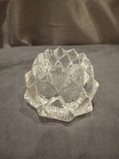 Orrefors Swedish Glass Candle
