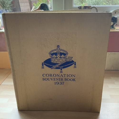 Coronation souvenir book 1937 - coronation,