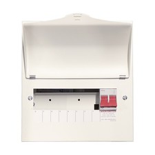 Wylex NM806L 8 Way Metal Clad Consumer Unit 100A Main Switch