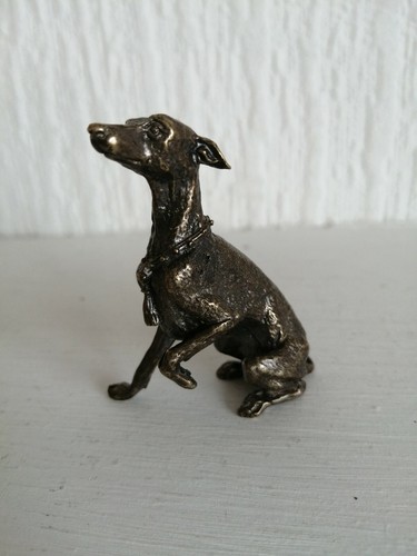 Greyhound figure ornament - greyhound,