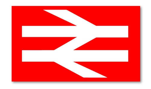 British rail emblem - x,
