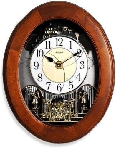 Rhythm wall clock small - clock, world