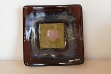 Frank Neikes glass heart dish