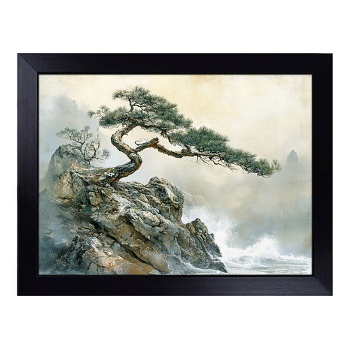 Japanese tree illustrated - tree,
