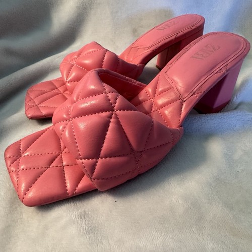 Zara faux leather quilted - faux-leather,