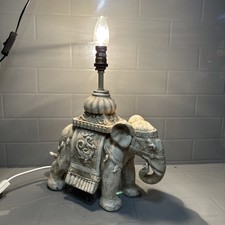 Vintage Widdop Bingham & Co. Ltd. Elephant Table Lamp