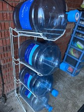 18.9L Reusable Water Bottle Tank for Dispensers x 6 with stand