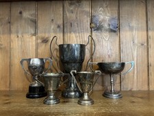 5 x vintage silver plate