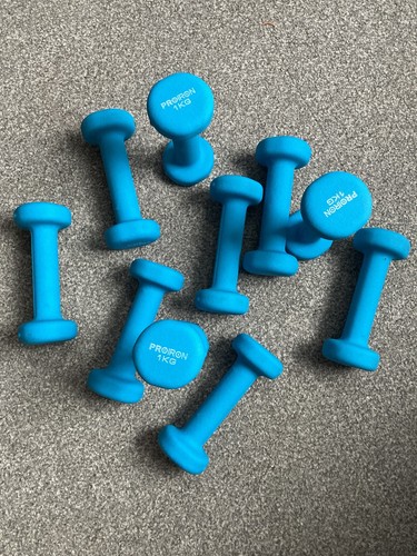 Proiron 1kg neopreme dumbbells - proiron,