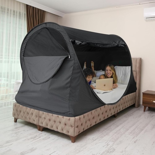 Full size bed canopy pop - bed,
