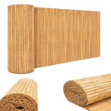 Bamboo garden fence screening - fence,
