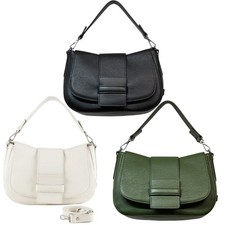 Ripani Shoulder Bag For Women Cecilia M E112OJ In Leather Deer Effect