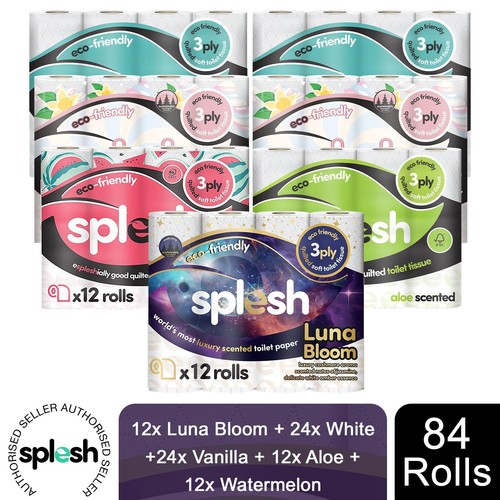Splesh toilet rolls variety - toilet,