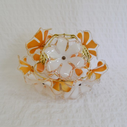 Vintage 70s acrylic - vintage, cream