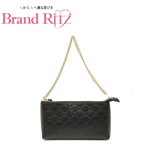 Gucci leather chain shoulder - gucci,