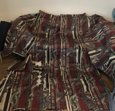 VTG PAIR MANSION PAISLEY