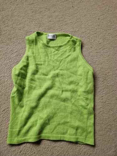 Peal cashmere top - size, 12