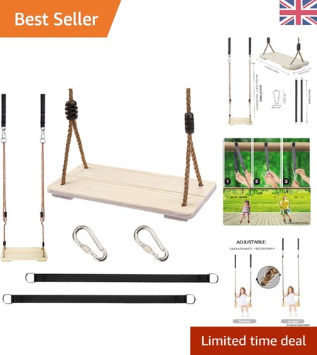Durable wooden swing set for - set,