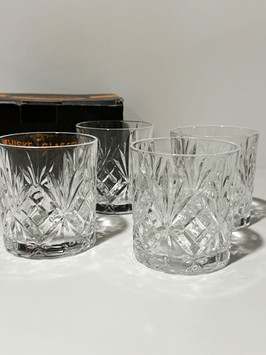 Clear cut glass - cut, rocks